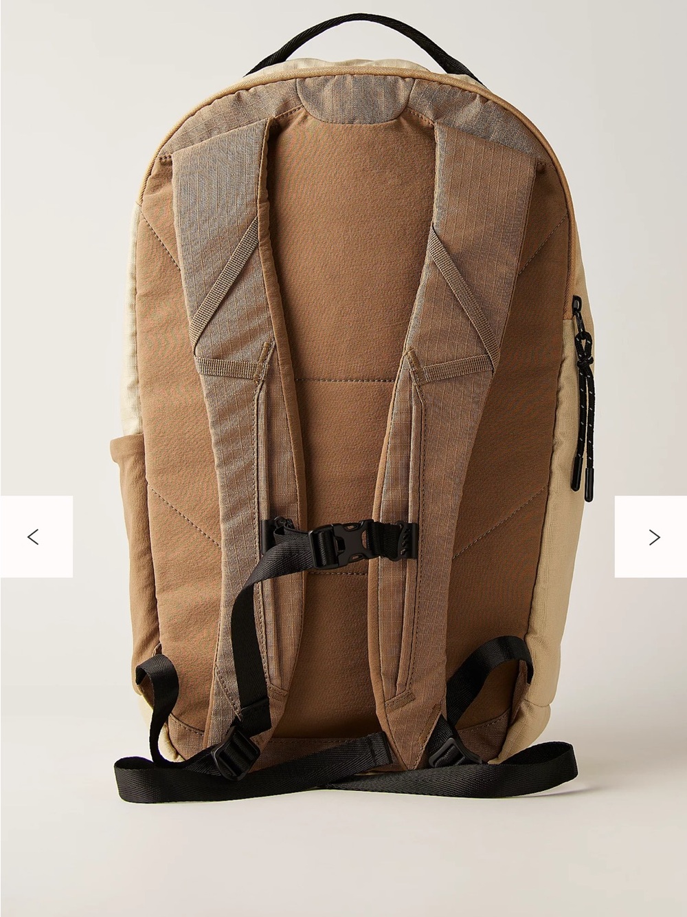 FP Movement by Free People Beige and Tan Floral-Print Backpack - Picture 3 of 8